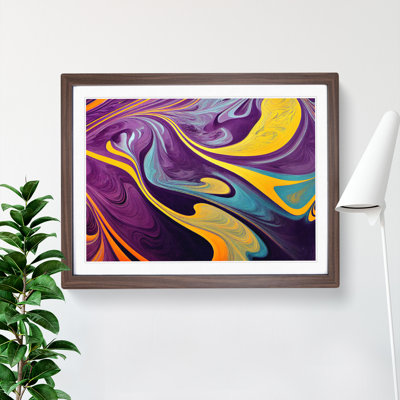 Marble Abstract Vol.1 1 Piece Single Picture Frame Wall Art