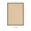 Tapis berbère beige clair avec bordure en coton vert fait à la main Nannette-888998450