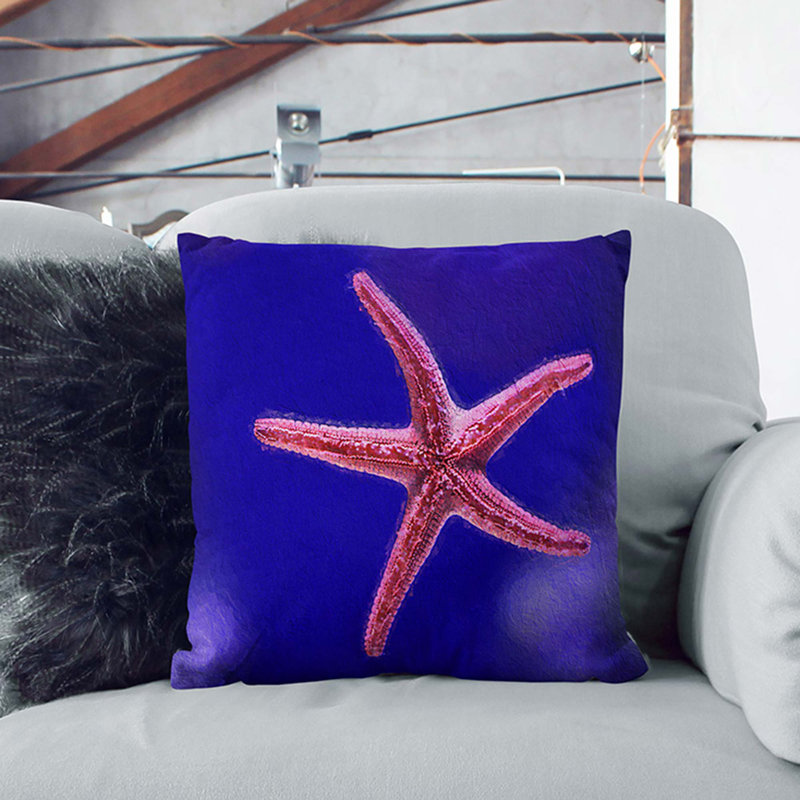 Square Cushion, 55cm H x 55cm W x 20cm D, White