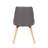 Pollark 17.72'' H Tufted Polyurethane Upholstered Side Chair-1862502193
