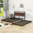 Uleena Platform Bed with Trundle and Headboard-332241894-332241895