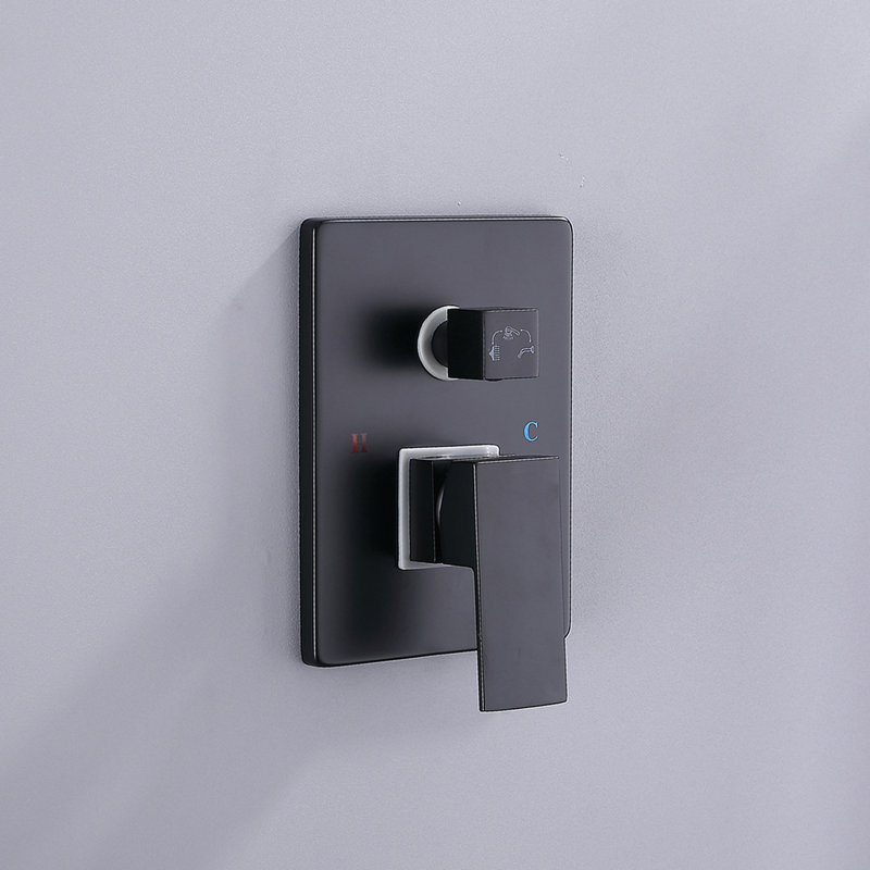 All-In-One Kit with Rough in-Valve, Matte Black
