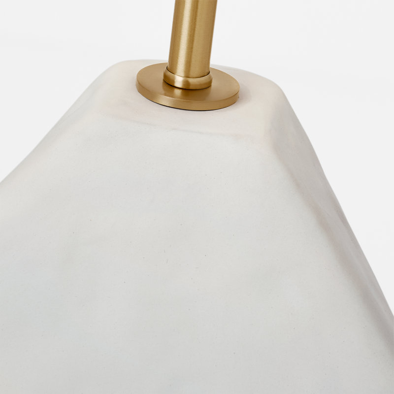 Sybert Table Lamp, Matte White