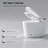 Modern Bathroom Smart Toilet With Bidet - Auto Open/Close, Foot Sensor, Night Feature Included, White Seat Siphonic Jet Flushing, ,