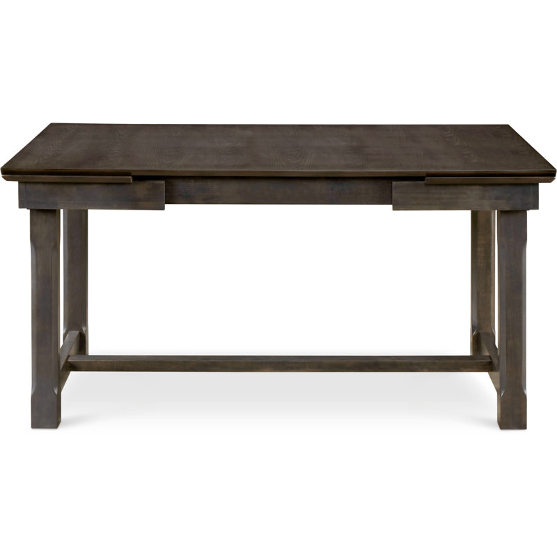 Table de salle à manger en bois massif avec rallonge Ludlow
