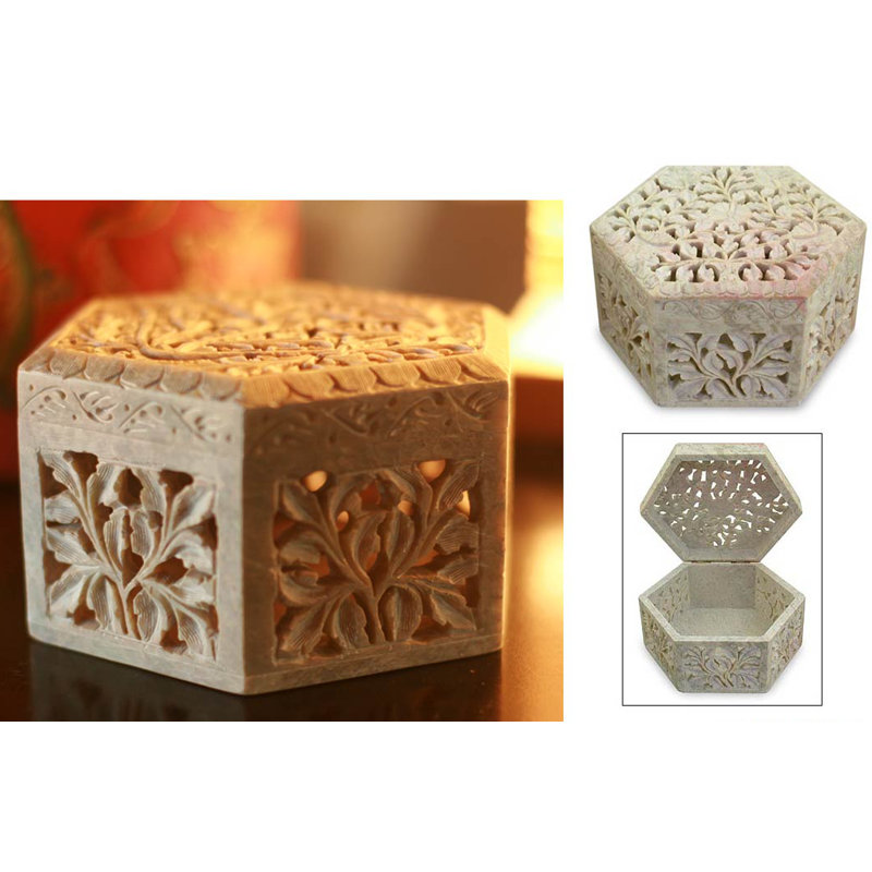 Boîte à bijoux "white jasmine"