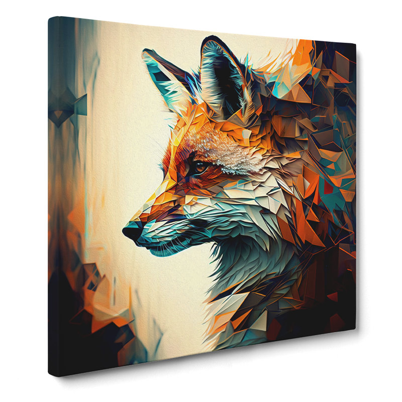 Fox Abstract No.1 - No Frame Print