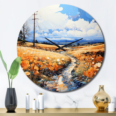 Horloge murale Coltin - Paysages