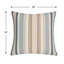Ensemble de 2 coussins d'extérieur rayés avec tissu résistant aux intempéries-133083195