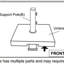 N775P256431N-Part B (Poteau de soutien)