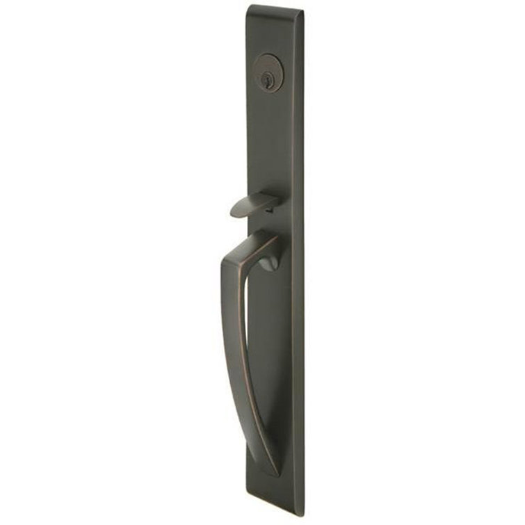 Emtek Orion Full Length Double Cylinder Tubular Entryset