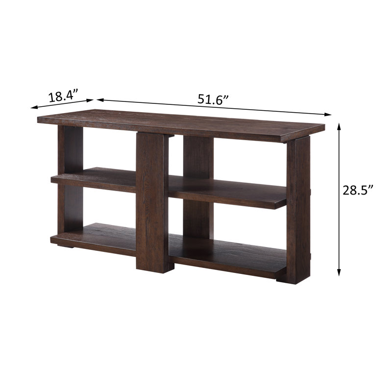 Table de canapé, noyer
