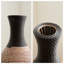 Vase de plancher 39,4 "de hauteur brun et noir texturé pour la décoration-1031628520