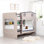 Thorwe Bunk Bed with Storage Included with Built-in Ladder Included