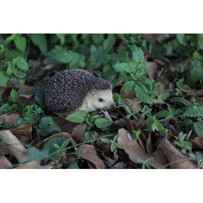 Statue en hedgehog assis