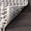 Tapis blanc / noir Alexys-970301069
