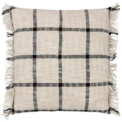 Beni Square Throw Pillow Cover