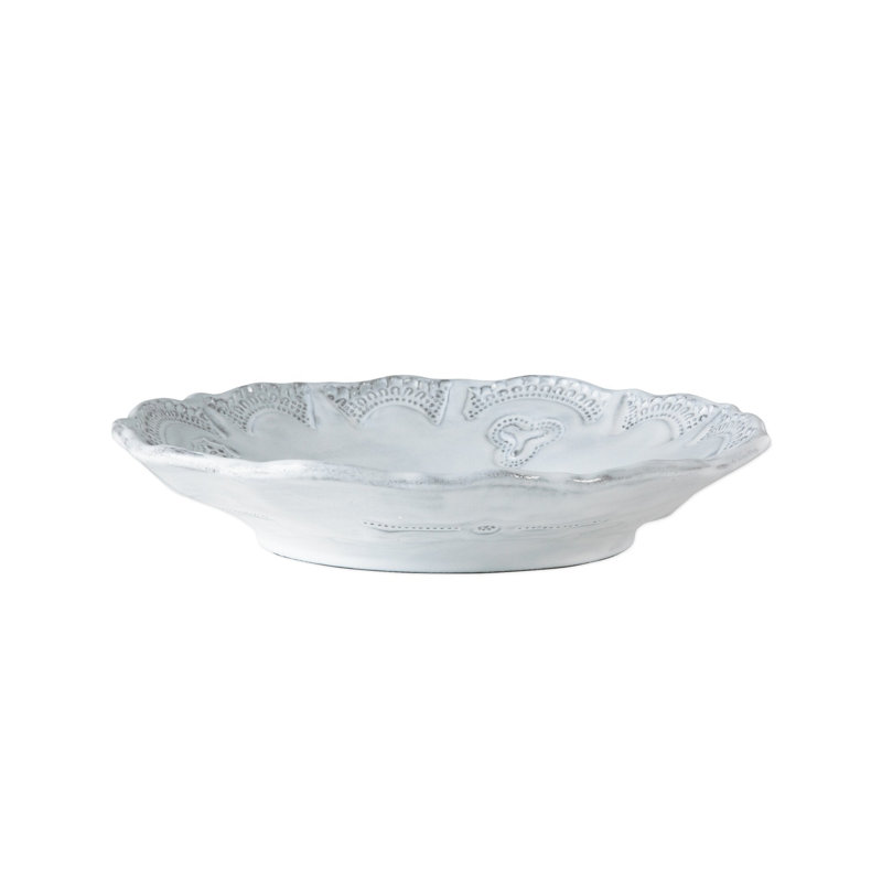 Incanto Stone Piece Handmade Stoneware Dinnerware Set, Light White
