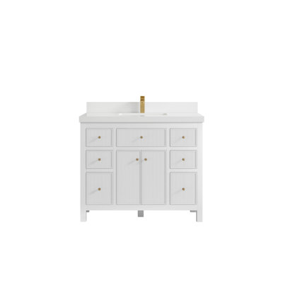 Ensemble de meuble-lavabo simple 42 po
