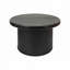 Ensemble de tables basses rondes en bois