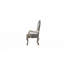 Ensemble de 2 fauteuils en cuir synthétique et blanc rétro os