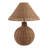 23X20" Woven Rattan Table Lamp, Natural