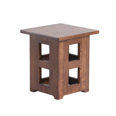 Shabbona Solid Wood End Table
