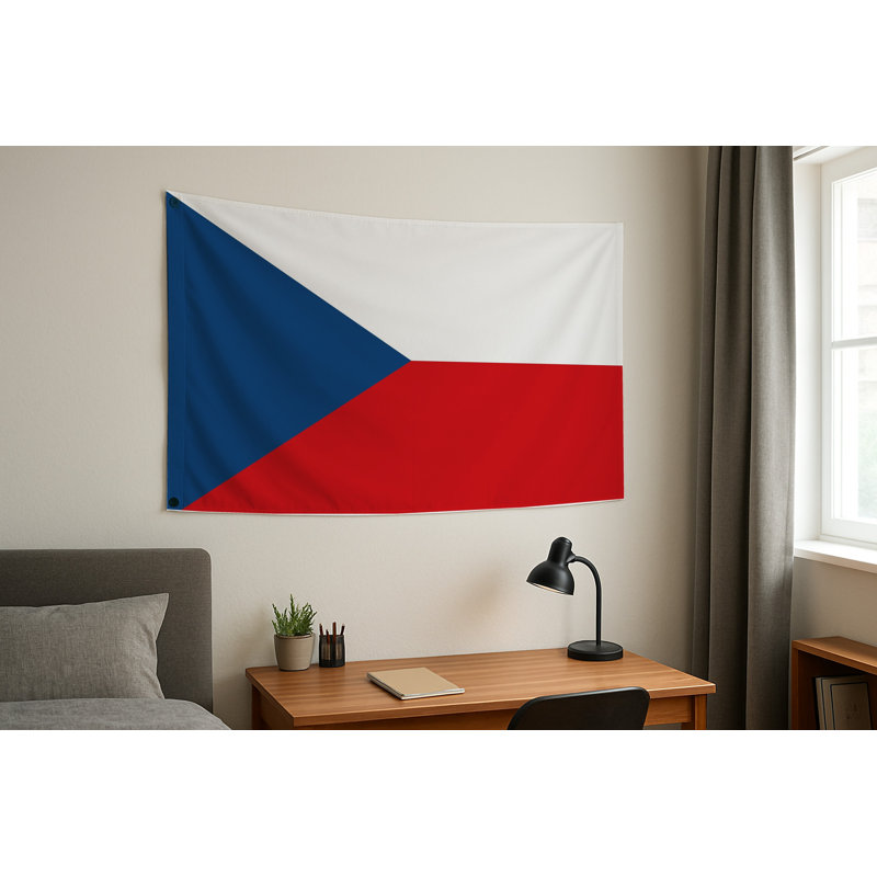 Drapeau de la République tchèque — Drapeau