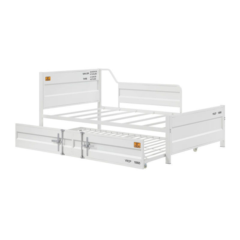 Cargo White Finish Daybed W/Trundle