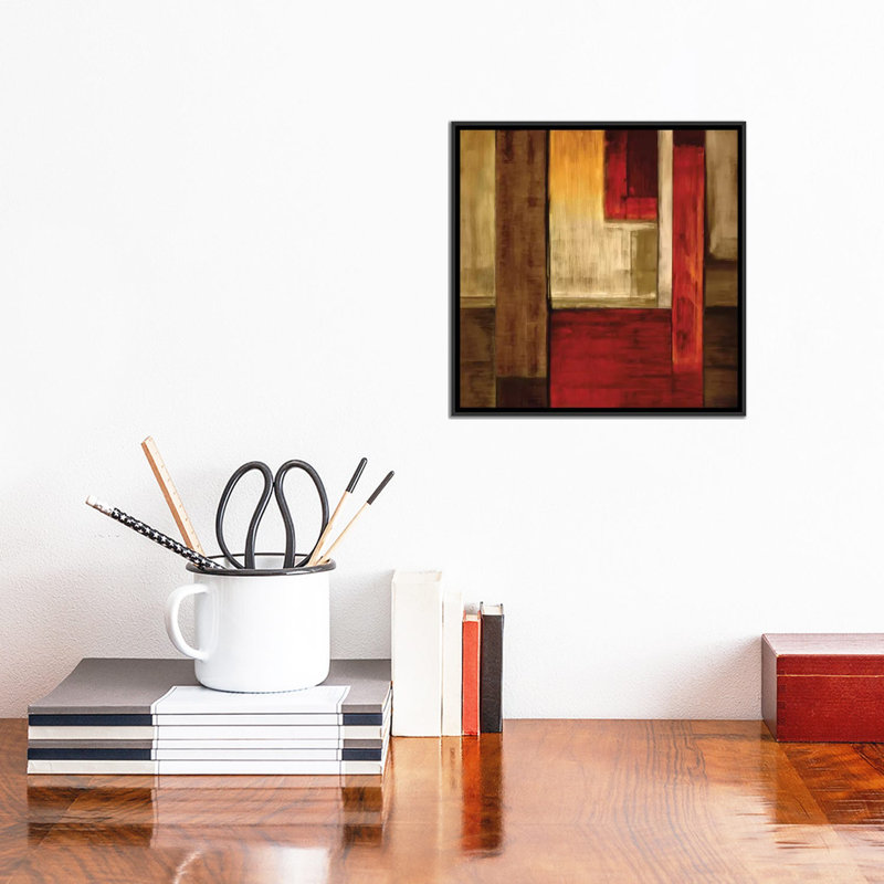 «Crossover II» par Aaron Summers, impression sur toile tendue sur châssis, H 18 po x l 18 po x P 1,5 po, Pas de tapis