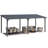 Hardtop Gazebo With Galvanized Steel Sloping Roof-124065812
