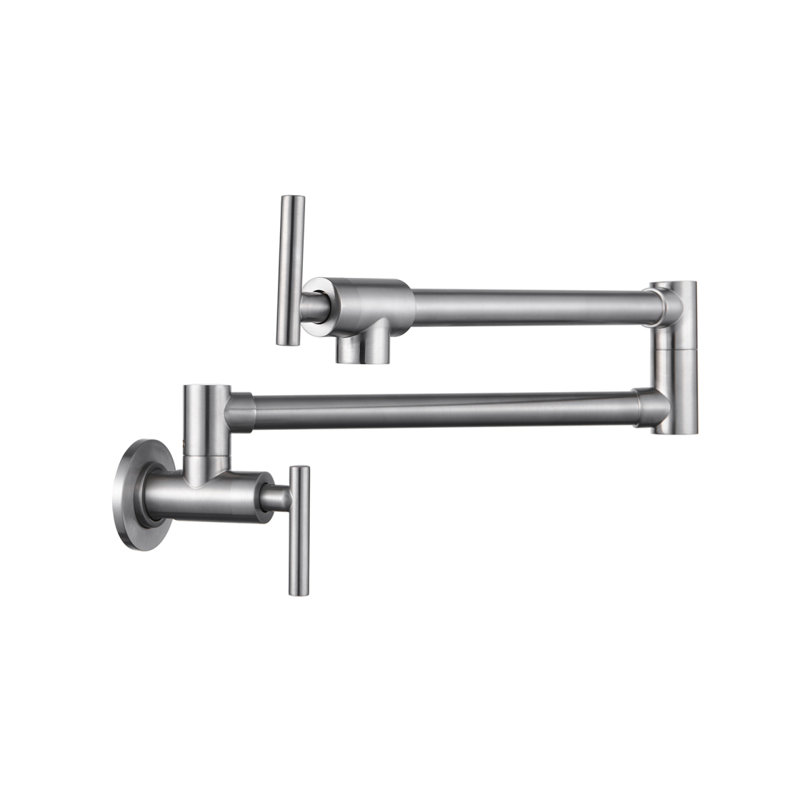Waln Pot Filler Faucet, Brushed Nickel