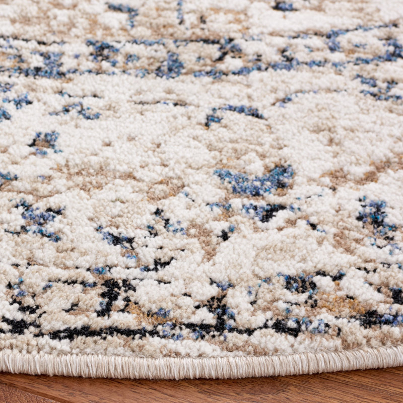 Vivaldi Performance Oriental Rug, Round 6'7"