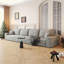 Canapé modulaire 140 po Cloud