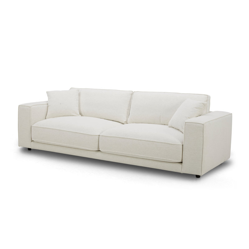Elmore Sofa In Nomad Snow Fabric, Cream