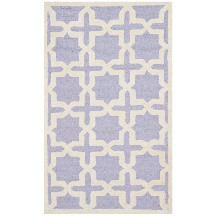Igna Cambridge Hand Tufted Wool Geometric Rug
