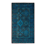 Fine Vibrance One-of-a-Kind 3' 2" X 5' 8" Hand Knotted Area Rug