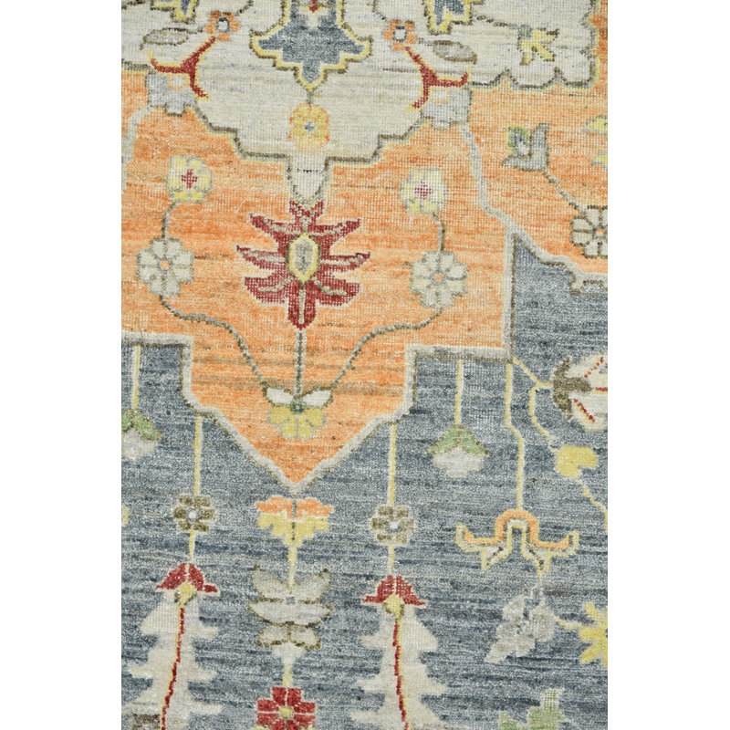 New Indian Serapi Wool On Cotton 9' X 12'