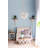 6 - Light Wood Chandelier