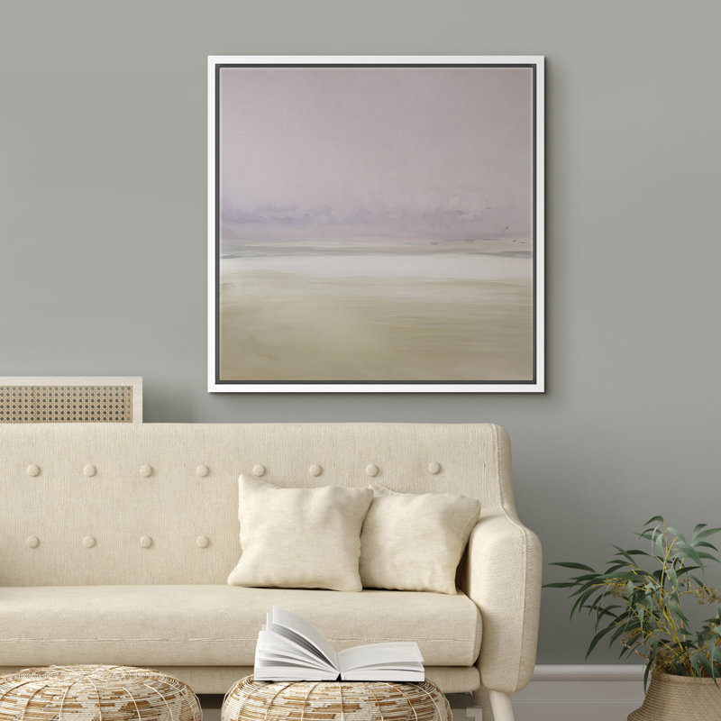 «Soft Neutral», horizon abstrait, décoration murale pour salon, chambre à coucher, reproduction d'art sur toile encadrée