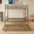 Metal Frame Full XL Over Queen Size Bunk Bed With Trundle-423971498