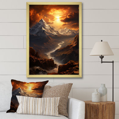 Beamon " Hebrew Mount Sinai Landscape I "