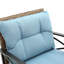 Ensemble de chaises berçantes 3 pièces