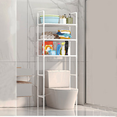 Storage Rack Above The Toilet Stainless Steel 3-layer Bathroom Storage Rack Bathroom Storage And Storage Can Accommodate Toiletries And Daily Necessities