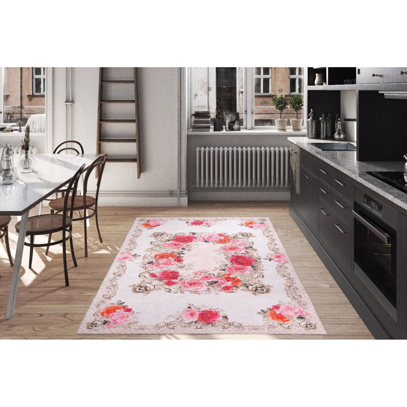 Oakpark Floral Area Rug, Rectangle 140 x 190cm