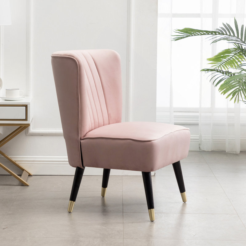 Fauteuil d'appoint Elon, Rose