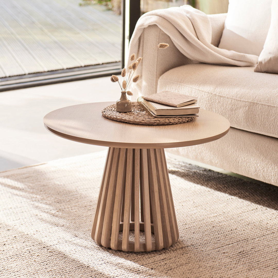 Hopley Round 60Cm L Outdoor Coffee Table
