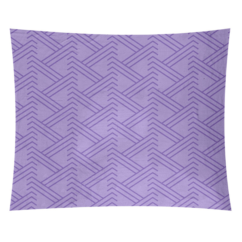 Tapisserie, H 27,5 po x l 37,5 po, Mauve