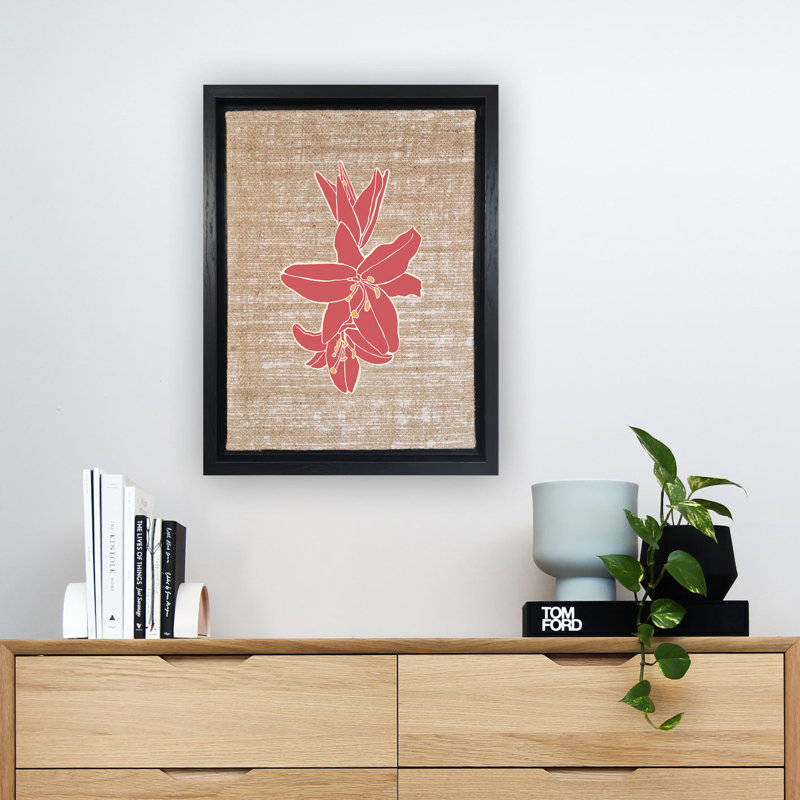 Peinture décorative sur toile, H 26 po x l 18,1 po, Noir