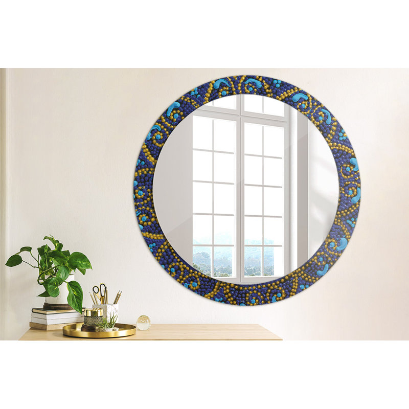 Huldar Glass Flat Wall Mirror
